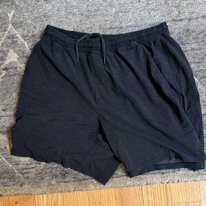 Lululemon lined Men's Black Shorts